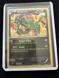Rayquaza 11/20 Dragon Vault Holo Rare Pokemon Card HP - Image 3