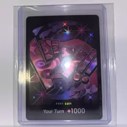 Bandai Don!! Card One Piece CCG Standard Foil Card Stock Individual Holo Reiju - Image 1