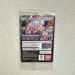Bandai Namco Monkey D. Luffy Full Art Holo Promo US Voyage One Piece CCG Card - Image 2