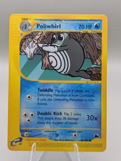 Pokemon Card - Poliwhirl Skyridge 88/144 Non Holo - Image 1