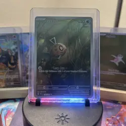 Pokemon TCG Feebas Holo Card 198/191 Sv08: Surging Sparks Illustration Rare NM - Image 1