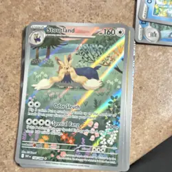 Pokemon Sword & Shield Stoutland Holo Lot of 2 Cards - English - 2021 - Image 1