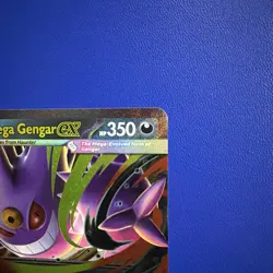 🔥 Mega Gengar ex 056/094 Phantasmal Flames - NEAR MINT Double Rare Pokemon Card - Image 4