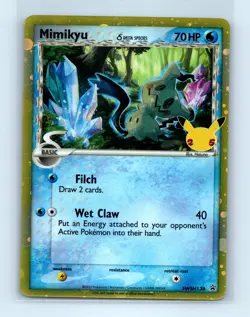 Pokemon tcg SWSH: Sword & Shield Promo Cards Mimikyu (Delta Species) Near Mint - Image 1