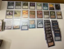 74 Magic the Gathering MTG card lot with R, MY, UC, C Pics For List READ - Image 2