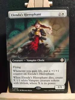 Elenda's Hierophant (Extended Art) - Lost Caverns of Ixalan - NM (see pics) MTG - Image 1