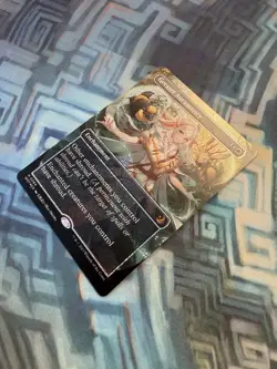 MTG Confetti Foil Greater Auramancy Anime Borderless EX/LP- Wilds of Eldraine - Image 5