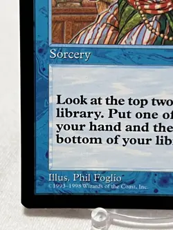 Sleight of Hand - Portal Second Age ~LP~ Magic The Gathering MTG - Image 5