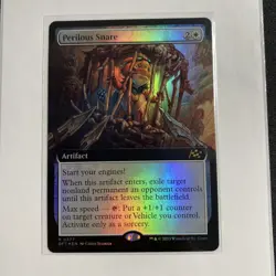Perilous Snare (Extended Art FOIL) R Aetherdrift 377 NM MTG - Image 1