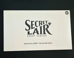 In Hand Sealed - Secret Lair KEXP You Are Not Alone NON FOIL Magic The Gathering - Image 1