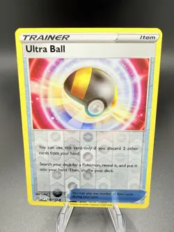 Pokemon TCG - Reverse Holo Ultra Ball 150/172 - Brilliant Stars 2022 - Image 1