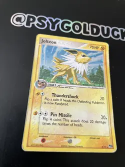 Jolteon 3/17 - Pokemon TCG Pop Series 3 2006 Promo - Holo Rare: E14 - Image 2