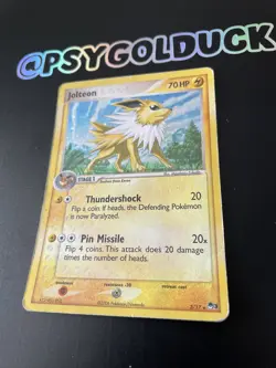 Jolteon 3/17 - Pokemon TCG Pop Series 3 2006 Promo - Holo Rare: E14 - Image 3