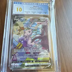 Pokemon Mew V Full Art Ultra Rare Holo Swsh08 Fusion Strike #251/264 10 PRISTINE - Image 5