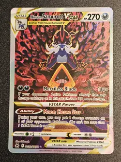 Pokemon TCG - Hisuian Samurott Vstar GG52/GG70 Crown Zenith - Image 1