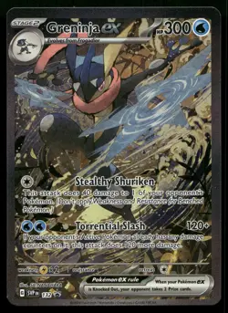 Greninja ex 132 Shrouded Fable Promo Special Illustration Rare SVP Pokemon NM - Image 1