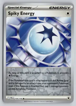 SPIKY ENERGY 159/159 UNCOMMON JOURNEY TOGETHER POKEMON REVERSE HOLO NM - Image 1