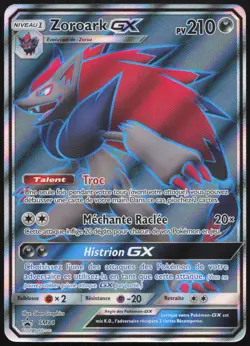 Carte Pokemon Zoroark-GX SM84 Promo SM Francais - Image 1
