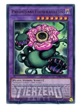Yugioh Predaplant Chimerafflesia LDS3-EN074 Ultra Rare Near Mint 1st Edition - Image 1