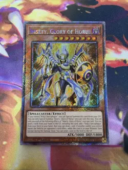 Imsety, Glory of Horus 1st Edition Starlight Rare RA05-EN027 Yu-Gi-Oh! - Image 1