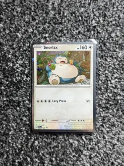 Snorlax SVP122 - SV Black Star Promo - Pokemon Card - Near Mint - Image 1
