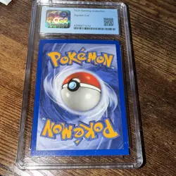 CGC 8.5 Mewtwo Square Cut Holo Rare Base Set 1999 Pokemon Card #10 Fast Shipping - Image 2