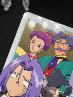Team Rocket Meowth 55 Carddass Anime Collection 1998 Pokemon Card Japanese - Image 4