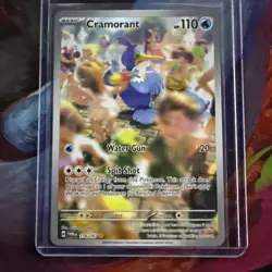 Pokemon TCG Cramorant Twilight Masquerade Card 176/167 IR NM Condition - Image 1