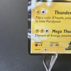 2016 Pikachu EX XY174 XY Black Star Promo Holo Ultra Rare Pokemon TCG Card LP/MP - Image 4