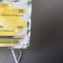 2016 Pikachu EX XY174 XY Black Star Promo Holo Ultra Rare Pokemon TCG Card LP/MP - Image 5