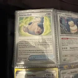 9x Snorlax Pokemon Card Lot - Image 2