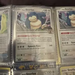 9x Snorlax Pokemon Card Lot - Image 3