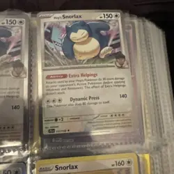 9x Snorlax Pokemon Card Lot - Image 4