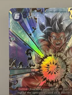 Son Goku FB09-037 Alternate Art Dual Evolution Dragon Ball Card English Fusion - Image 2