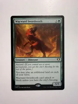 Wayward Swordtooth 331 MTG Commander Masters - Image 1
