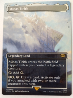 Minas Tirith (0420) (Borderless) - Universes Beyond: LTR- EN - R 0420 - Image 1