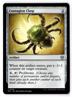 Contagion Clasp 140 Commander: Lorwyn Eclipsed Normal NM - Image 1