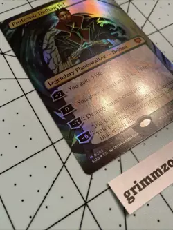 MTG Professor Dellian Fel (Borderless) M Secrets of Strixhaven 283 Foil NM - Image 2