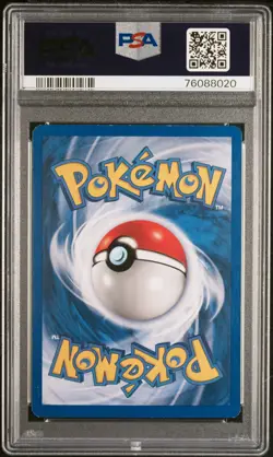 Pokemon 1999 Blastoise HOLO 2/102 base set unlimited PSA 7 - Image 2