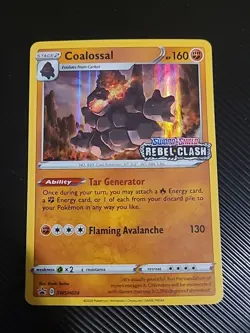 COALOSSAL - SWSH024 Rebel Clash Pokemon TCG - BLACK STAR PROMO - NM - Image 1