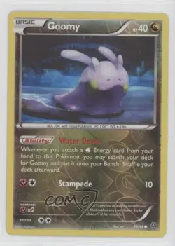 Goomy Reverse Foil Pokemon XY Ancient Origins #58 - Image 1