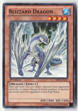 Yugioh - Blizzard Dragon BP01-EN147 1st Edition - Battle Pack: Epic Dawn - Image 1
