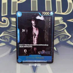 One Piece Card Game TCG Dracule Mihawk P-052 Premium Live Action Collection - Image 2