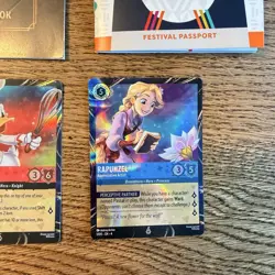 2026 Epcot Festival Of Arts Disney TCG LORCANA Repunzel Donald - Image 3