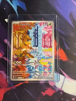 Deerling 165/1622024 Pokemon Temporal Forces Illustration Rare Holo Card (NM+) - Image 1