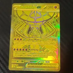 Pokemon Mega Zygarde EX 124/088 310 HP Full Art Foil Basic English Card - Image 1