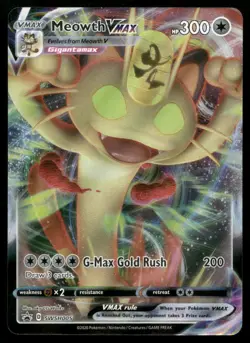 Meowth VMAX - Promo SWSH: Sword & Shield Promo Cards SWSH005 NM - Image 1