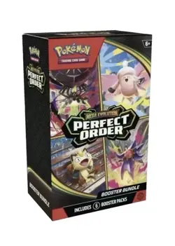 Pokemon Trading Card Game: Mega Evolution Perfect Order Booster Bundle NEW - Image 1