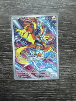 Zeraora 151/142 SV07: Stellar Crown Illustration Rare Pokemon Card - Image 1