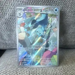 Pokemon Dewott Holo 100 HP 106/086 Stage 1 Water Type Card - Image 1